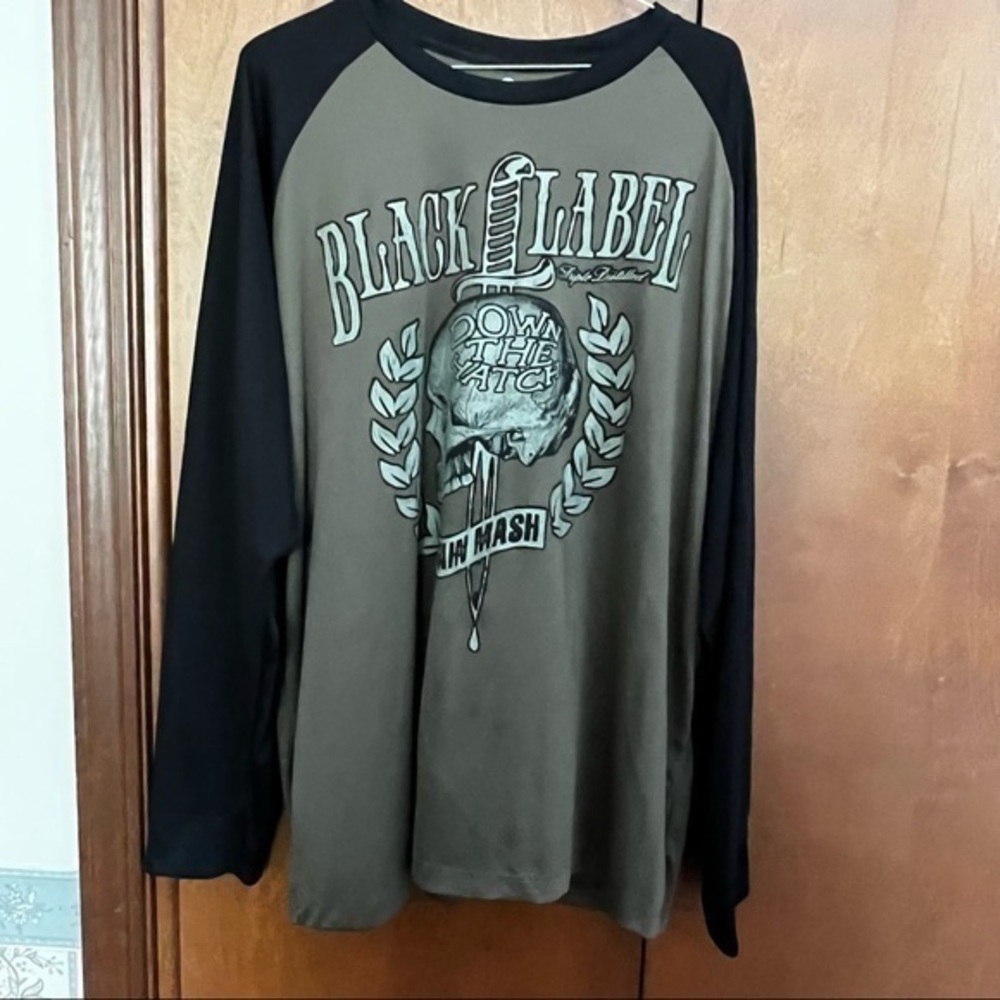 Black Label Solar Gear. Black and Olive XXL (50-52) Long Sleeved